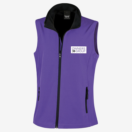 Ladies' Softshell bodywarmer